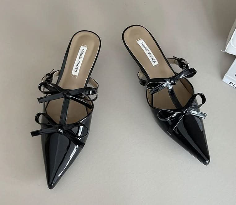 【動画あり】ダブルリボンローヒールパンプス　３色展開 - select store mirror me【動画あり】ダブルリボンローヒールパンプス　３色展開210117545mirror meselect store mirror me210117545ホワイト22.5cm