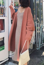 ニットストレートロングカーディガン　３色展開 - select store mirror meニットストレートロングカーディガン　３色展開212323881mirror meselect store mirror me212323881ライトベージュ