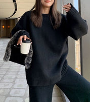 【動画あり】ウールゆったりデザインニットセーター　３色展開 - select store mirror me【動画あり】ウールゆったりデザインニットセーター　３色展開218997814mirror meselect store mirror me218997814ライトグレー