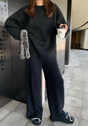 【動画あり】ウールゆったりデザインニットセーター　３色展開 - select store mirror me【動画あり】ウールゆったりデザインニットセーター　３色展開218997814mirror meselect store mirror me218997814ライトグレー