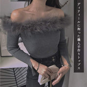 ＜インスタグラマー様ご愛用＞【動画あり】ボリュームファーネックスリットニットトップス　３色展開 - select store mirror me＜インスタグラマー様ご愛用＞【動画あり】ボリュームファーネックスリットニットトップス　３色展開76987381mirror meselect store mirror me76987381ホワイト