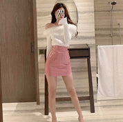 ＜インスタグラマー様ご愛用＞【動画あり】ボリュームファーネックスリットニットトップス　３色展開 - select store mirror me＜インスタグラマー様ご愛用＞【動画あり】ボリュームファーネックスリットニットトップス　３色展開76987381mirror meselect store mirror me76987381ホワイト
