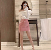 ＜インスタグラマー様ご愛用＞【動画あり】ボリュームファーネックスリットニットトップス　３色展開 - select store mirror me＜インスタグラマー様ご愛用＞【動画あり】ボリュームファーネックスリットニットトップス　３色展開76987381mirror meselect store mirror me76987381ホワイト