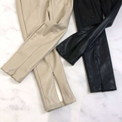 ＜即納あり＞【動画あり】裾ジップ付きエコレザースキニーレザーパンツ　３色展開 - select store mirror me＜即納あり＞【動画あり】裾ジップ付きエコレザースキニーレザーパンツ　３色展開85268241mirror meselect store mirror me85268241【即納】ベージュ XS
