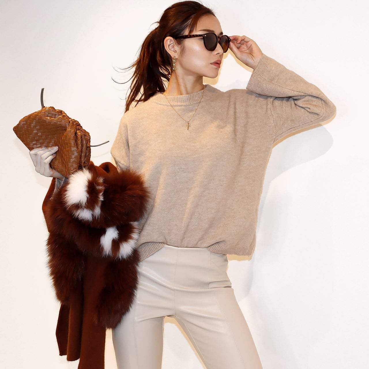 ＜即納あり＞【動画あり】裾ジップ付きエコレザースキニーレザーパンツ　３色展開 - select store mirror me＜即納あり＞【動画あり】裾ジップ付きエコレザースキニーレザーパンツ　３色展開85268241mirror meselect store mirror me85268241【即納】ベージュ XS