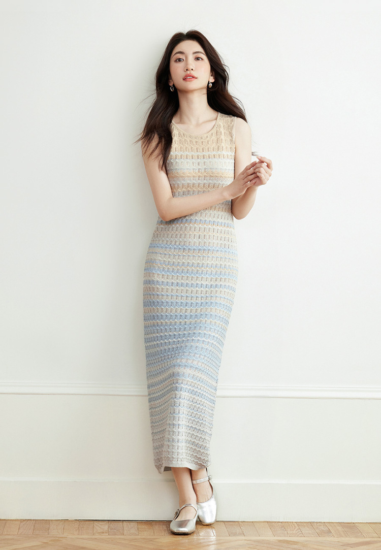 メッシュタイトワンピース