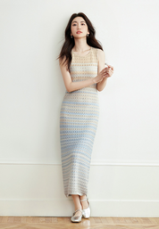 メッシュタイトワンピース