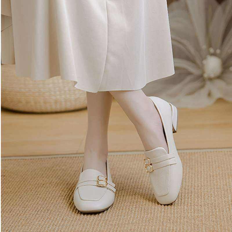 ダブルベルトローファー