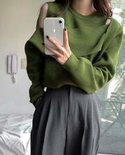 ミックスデザインカットルーズニット　４色展開 - select store mirror meミックスデザインカットルーズニット　４色展開159911847mirror meselect store mirror me159911847ベージュ