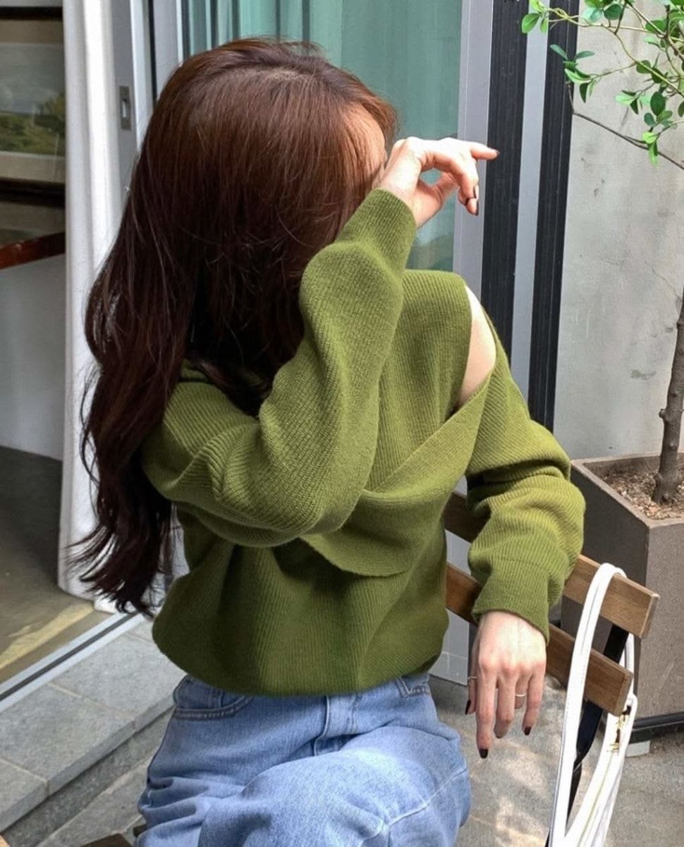 ミックスデザインカットルーズニット　４色展開 - select store mirror meミックスデザインカットルーズニット　４色展開159911847mirror meselect store mirror me159911847ベージュ