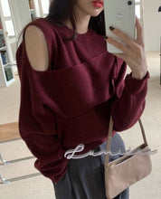 ミックスデザインカットルーズニット　４色展開 - select store mirror meミックスデザインカットルーズニット　４色展開159911847mirror meselect store mirror me159911847ベージュ