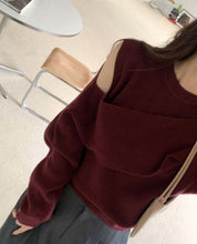 ミックスデザインカットルーズニット　４色展開 - select store mirror meミックスデザインカットルーズニット　４色展開159911847mirror meselect store mirror me159911847ベージュ