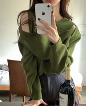 ミックスデザインカットルーズニット　４色展開 - select store mirror meミックスデザインカットルーズニット　４色展開159911847mirror meselect store mirror me159911847ベージュ