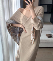 【入荷早々殿堂入り】クロスネックオフショルダー美ラインワンピース　４色展開 - select store mirror me【入荷早々殿堂入り】クロスネックオフショルダー美ラインワンピース　４色展開162064992mirror meselect store mirror me162064992ベージュ