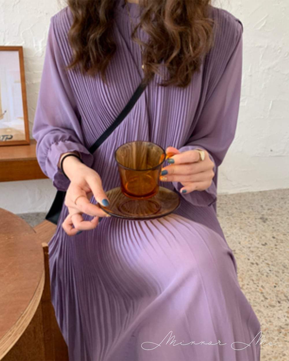 【動画あり】ふんわりプリーツシフォンワンピース　４色展開 - select store mirror me【動画あり】ふんわりプリーツシフォンワンピース　４色展開164650665mirror meselect store mirror me164650665ライトベージュ