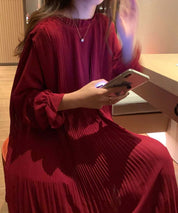 【動画あり】ふんわりプリーツシフォンワンピース　４色展開 - select store mirror me【動画あり】ふんわりプリーツシフォンワンピース　４色展開164650665mirror meselect store mirror me164650665ライトベージュ