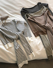 【動画あり】ボーダー肩掛け用ニットアクセサリー　４色展開 - select store mirror me【動画あり】ボーダー肩掛け用ニットアクセサリー　４色展開188897235mirror meselect store mirror me188897235ホワイト