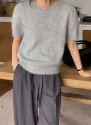 【動画あり】高級モヘア＆ウールニットトップス　４色展開 - select store mirror me【動画あり】高級モヘア＆ウールニットトップス　４色展開190131571mirror meselect store mirror me190131571ホワイト