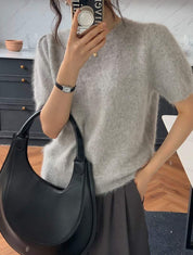 【動画あり】高級モヘア＆ウールニットトップス　４色展開 - select store mirror me【動画あり】高級モヘア＆ウールニットトップス　４色展開190131571mirror meselect store mirror me190131571ホワイト