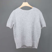 【動画あり】高級モヘア＆ウールニットトップス　４色展開 - select store mirror me【動画あり】高級モヘア＆ウールニットトップス　４色展開190131571mirror meselect store mirror me190131571ホワイト