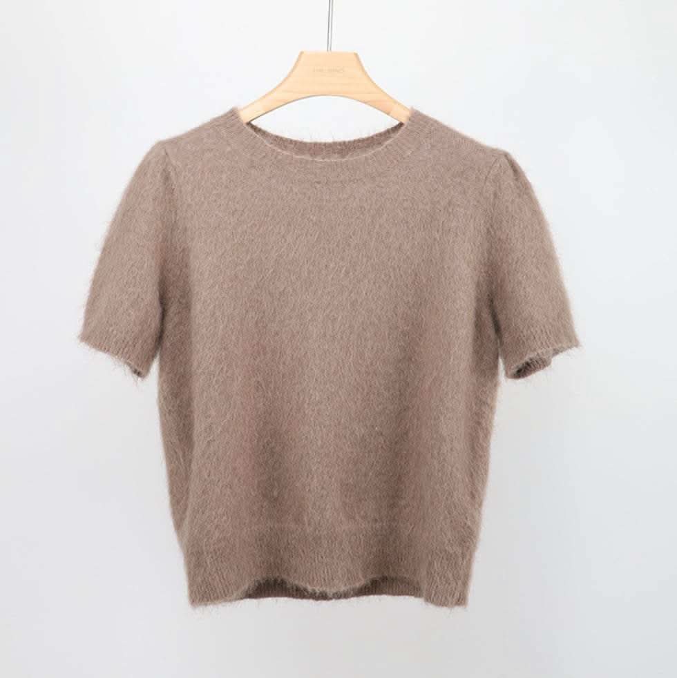 【動画あり】高級モヘア＆ウールニットトップス　４色展開 - select store mirror me【動画あり】高級モヘア＆ウールニットトップス　４色展開190131571mirror meselect store mirror me190131571ホワイト