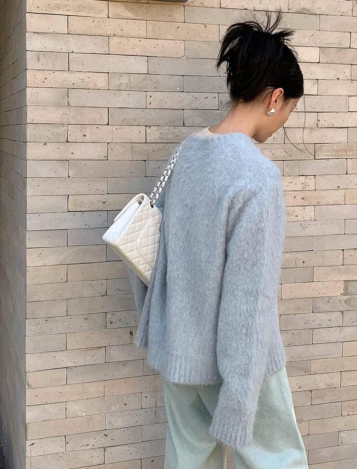 【動画あり】春カラーオーバーモヘアニットトップス　４色展開 - select store mirror me【動画あり】春カラーオーバーモヘアニットトップス　４色展開198668304mirror meselect store mirror me198668304ホワイト
