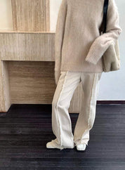 【動画あり】春カラーオーバーモヘアニットトップス　４色展開 - select store mirror me【動画あり】春カラーオーバーモヘアニットトップス　４色展開198668304mirror meselect store mirror me198668304ホワイト