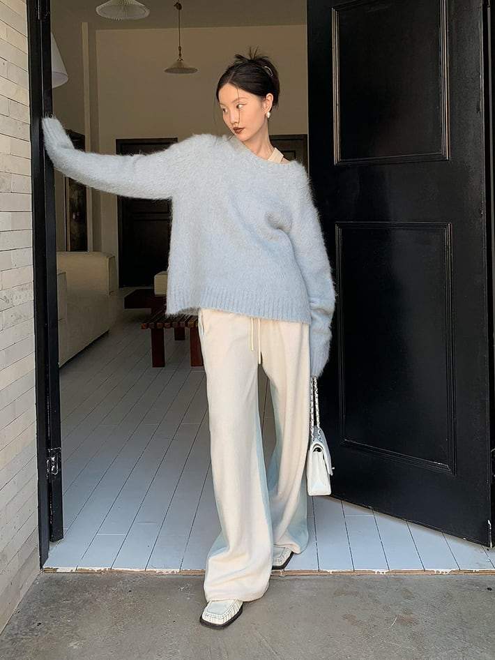 【動画あり】春カラーオーバーモヘアニットトップス　４色展開 - select store mirror me【動画あり】春カラーオーバーモヘアニットトップス　４色展開198668304mirror meselect store mirror me198668304ホワイト
