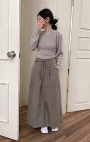 【動画あり】ショルダーカットバックオープンニット　４色展開 - select store mirror me【動画あり】ショルダーカットバックオープンニット　４色展開200256443mirror meselect store mirror me200256443アイボリー