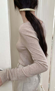 【動画あり】シースルーカットショルダー変形デザイントップス　４色展開 - select store mirror me【動画あり】シースルーカットショルダー変形デザイントップス　４色展開200258140mirror meselect store mirror me200258140ホワイト