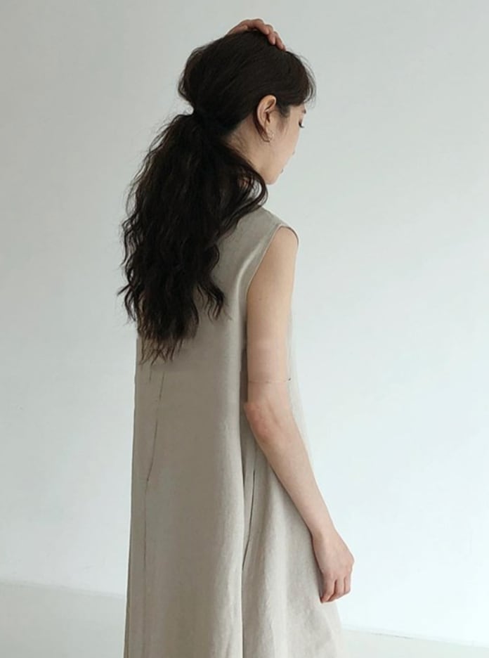 ノースリーブサックロングロンパース　４色展開 - select store mirror meノースリーブサックロングロンパース　４色展開208515274mirror meselect store mirror me208515274ホワイト