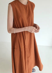 ノースリーブサックロングロンパース　４色展開 - select store mirror meノースリーブサックロングロンパース　４色展開208515274mirror meselect store mirror me208515274ホワイト