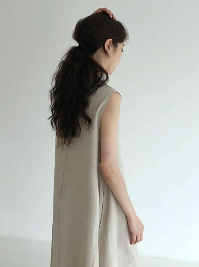 ノースリーブサックロングロンパース　４色展開 - select store mirror meノースリーブサックロングロンパース　４色展開208515274mirror meselect store mirror me208515274ホワイト