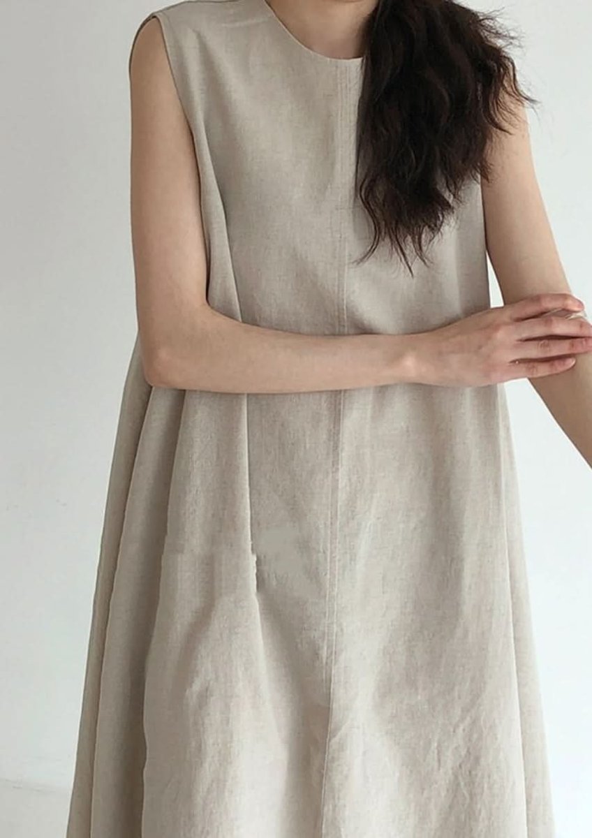ノースリーブサックロングロンパース　４色展開 - select store mirror meノースリーブサックロングロンパース　４色展開208515274mirror meselect store mirror me208515274ホワイト