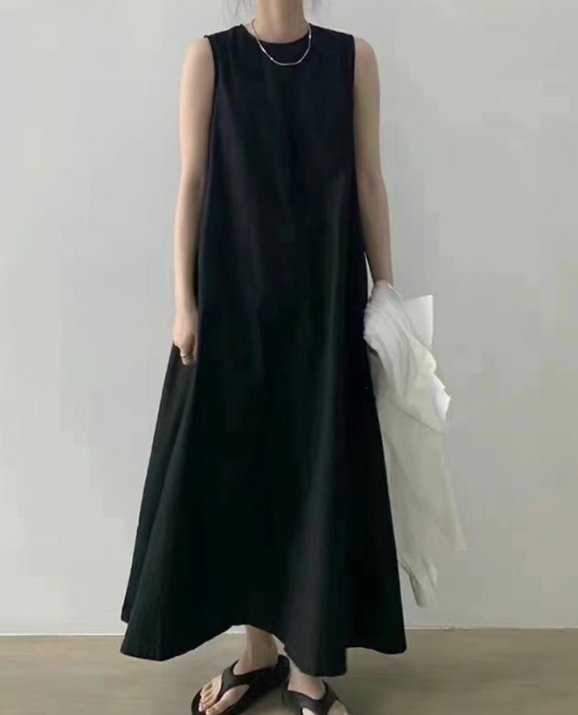 ノースリーブサックロングロンパース　４色展開 - select store mirror meノースリーブサックロングロンパース　４色展開208515274mirror meselect store mirror me208515274ホワイト