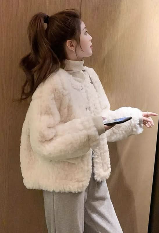 フワモコミディコート　３色展開 - select store mirror me