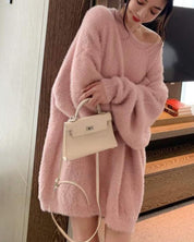 【上質】【動画あり】ラフシルエットもこもこニット　５色展開 - select store mirror me【上質】【動画あり】ラフシルエットもこもこニット　５色展開152087227mirror meselect store mirror me152087227ホワイト