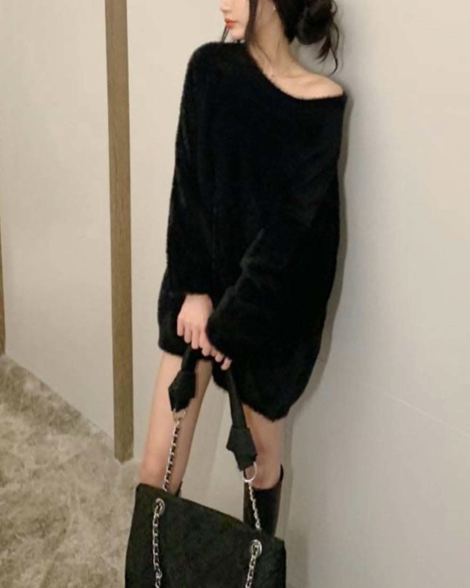 【上質】【動画あり】ラフシルエットもこもこニット　５色展開 - select store mirror me【上質】【動画あり】ラフシルエットもこもこニット　５色展開152087227mirror meselect store mirror me152087227ホワイト