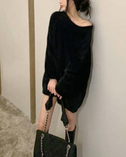 【上質】【動画あり】ラフシルエットもこもこニット　５色展開 - select store mirror me【上質】【動画あり】ラフシルエットもこもこニット　５色展開152087227mirror meselect store mirror me152087227ホワイト