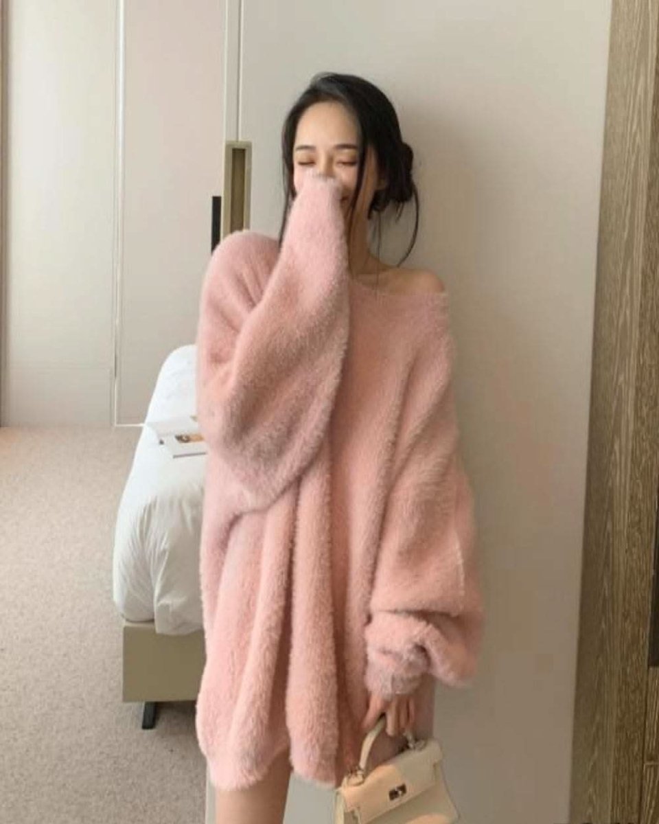 【上質】【動画あり】ラフシルエットもこもこニット　５色展開 - select store mirror me【上質】【動画あり】ラフシルエットもこもこニット　５色展開152087227mirror meselect store mirror me152087227ホワイト