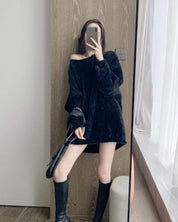 【上質】【動画あり】ラフシルエットもこもこニット　５色展開 - select store mirror me【上質】【動画あり】ラフシルエットもこもこニット　５色展開152087227mirror meselect store mirror me152087227ホワイト