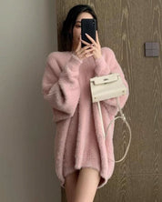 【上質】【動画あり】ラフシルエットもこもこニット　５色展開 - select store mirror me【上質】【動画あり】ラフシルエットもこもこニット　５色展開152087227mirror meselect store mirror me152087227ホワイト