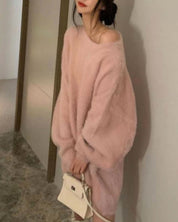 【上質】【動画あり】ラフシルエットもこもこニット　５色展開 - select store mirror me【上質】【動画あり】ラフシルエットもこもこニット　５色展開152087227mirror meselect store mirror me152087227ホワイト