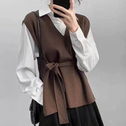 ベーシックベストニットトップス　５色展開 - select store mirror meベーシックベストニットトップス　５色展開188686422mirror meselect store mirror me188686422ベージュ