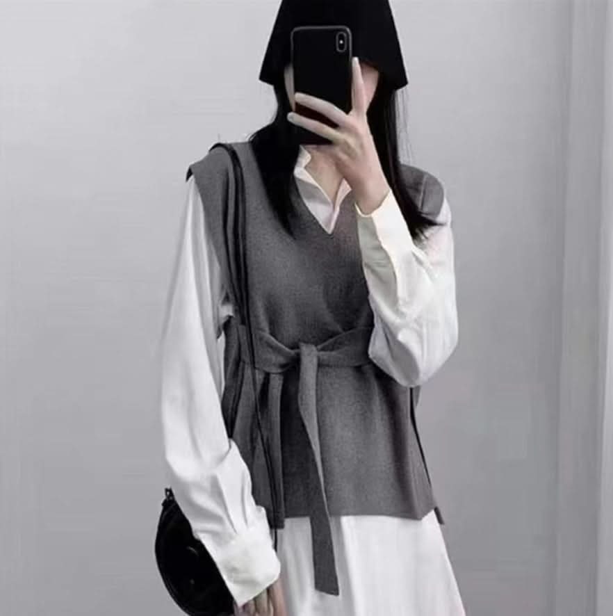 ベーシックベストニットトップス　５色展開 - select store mirror meベーシックベストニットトップス　５色展開188686422mirror meselect store mirror me188686422ベージュ