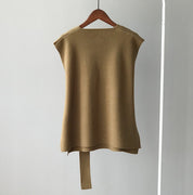 ベーシックベストニットトップス　５色展開 - select store mirror meベーシックベストニットトップス　５色展開188686422mirror meselect store mirror me188686422ベージュ