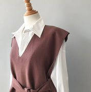 ベーシックベストニットトップス　５色展開 - select store mirror meベーシックベストニットトップス　５色展開188686422mirror meselect store mirror me188686422ベージュ