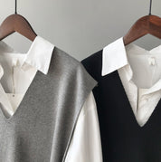 ベーシックベストニットトップス　５色展開 - select store mirror meベーシックベストニットトップス　５色展開188686422mirror meselect store mirror me188686422ベージュ