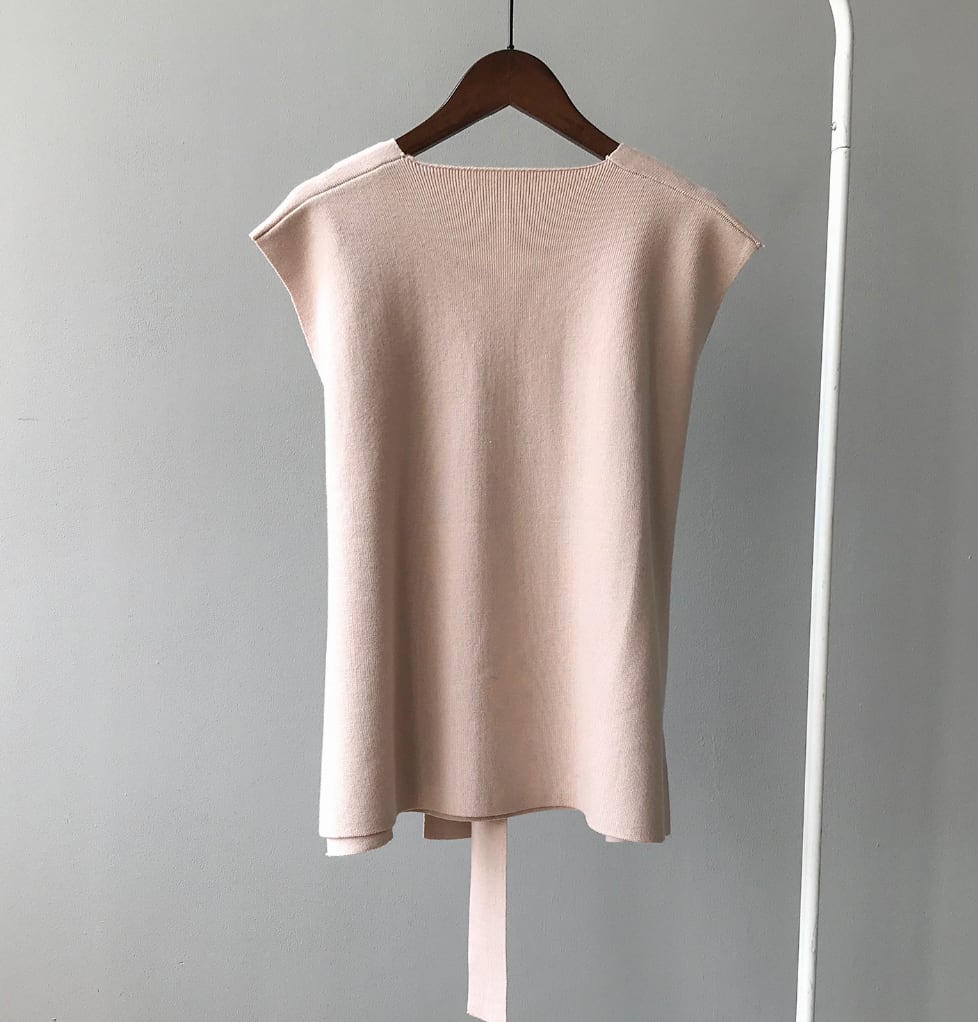 ベーシックベストニットトップス　５色展開 - select store mirror meベーシックベストニットトップス　５色展開188686422mirror meselect store mirror me188686422ベージュ