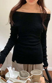 ＜インスタグラマー様ご愛用＞【動画あり】シースルーオフショルダーロングトップス　５色展開 - select store mirror me＜インスタグラマー様ご愛用＞【動画あり】シースルーオフショルダーロングトップス　５色展開200101105mirror meselect store mirror me200101105ホワイト